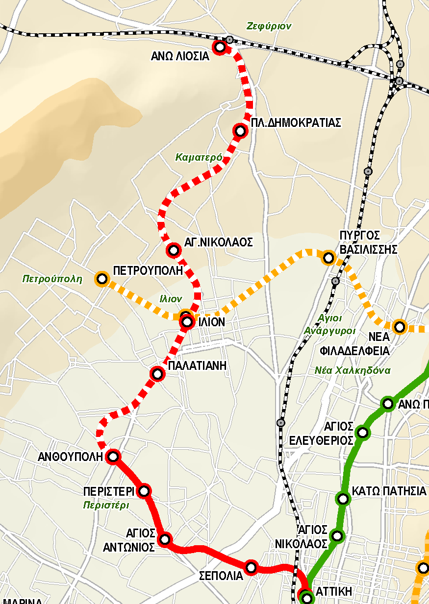 Επέκταση Μετρό Ανθούπολη – Ίλιον – Λιόσια