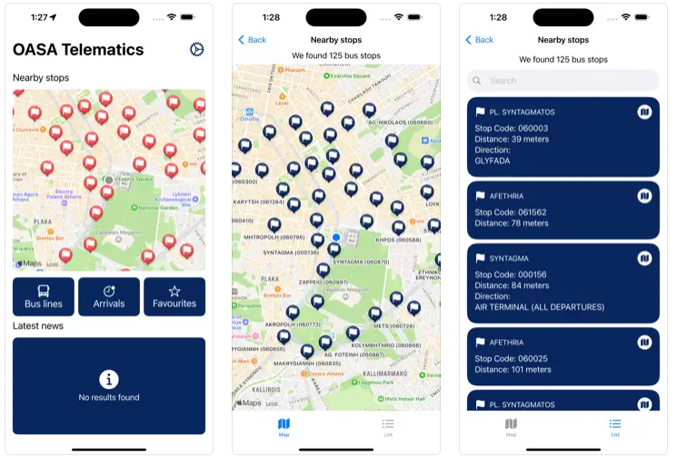 “Lift” IT from OASA – Transport in Athens